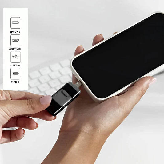 Flash Drive Inteligente – 250K Fotos & 500h de Video HD